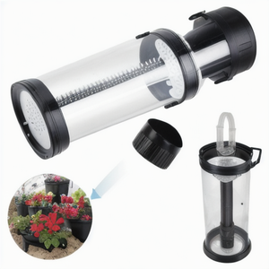 Vente en gros de jauge à pluie moderne en plastique ABS de 250 ml pour l'extérieur, design transparent résistant aux intempéries pour le jardin - Product Image 6