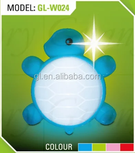 Muestra disponibilidad W024 forma de tortuga portátil lindo Mini dibujos animados luz de noche LED luz de noche para niños habitación de los niños - Product Image 6
