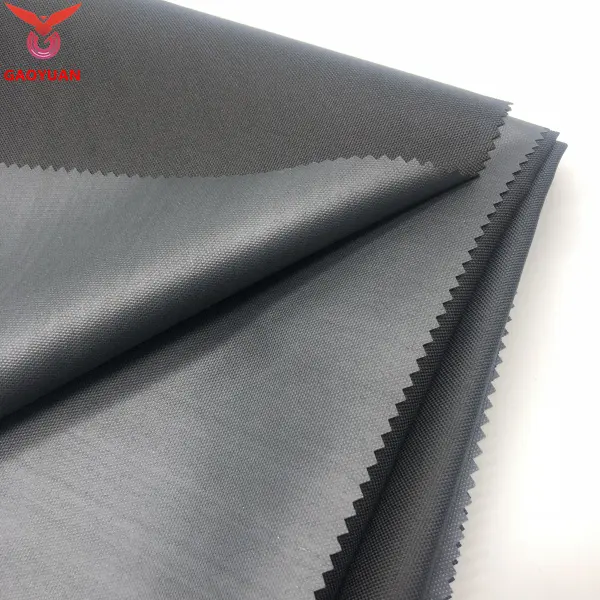 Manufacture 600D flame retardant fabric polyester pu coated fireproof Industrial fabric