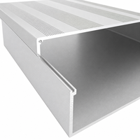 Boîtier en aluminium 178*50*200mm, large, pour montage mural, pour racks et projets électroniques DIY
