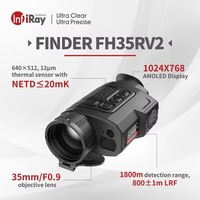 Caméra thermique InfiRay FH35R pour télémètre monoculaire de chasse pour la chasse infrarouge 800m portée laser WiFi imageur thermique