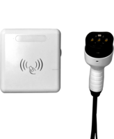 Chargeur mural DC 7 kW Type 2 32A 380V avec écran couleur intelligent, charge rapide pour véhicules électriques à domicile