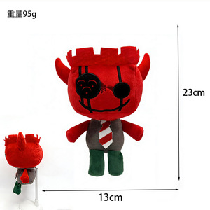 JX1DX1 Peluche Roi des Blocs Jeux Oubliés Diamants Rouges 15-30cm, Poupée en Peluche pour Enfants de 8 à 13 Ans Unisexe - Product Image 4