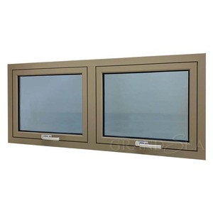 Fenêtre en aluminium pour maison et patio, avec auvent pare-soleil en verre <span class=keywords><strong>teinté</strong></span> double, grand format, résistant aux intempéries, Botswana - Product Image 6