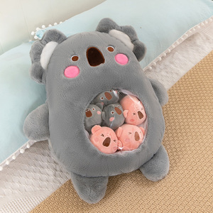 Peluche Super Douce avec Rembourrage en Coton PP pour Enfants, Nouveaux Jouets en Peluche Animaux en Fourrure Moelleuse pour Machine à Griffes, Surprise Fête des Enfants - Product Image 2