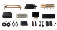 Machine de Pilates Reformer à cadre en bois de chêne, design ergonomique, pour la physiothérapie et les soins corporels, durable, robuste, qualité professionnelle