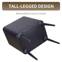 Lixeira de Cozinha Espaçosa de 33L com Tampa de Pressão em Aço Inoxidável, Sem Pedal, Design Robusto com 4 Pernas para Cozinha ou Escritório