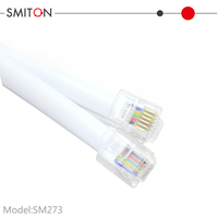 Câble téléphonique RJ12, câble plat, câble modulaire 6p6c