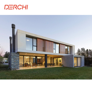 Derchi nfrc Mỹ biệt thự nhà dự án tác động đôi kính hiệu quả năng lượng nhiệt phá vỡ bão Hợp kim nhôm cửa sổ an ninh - Product Image 6