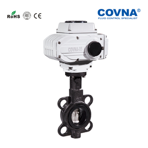 Válvula Eléctrica de Mariposa COVNA AC220V de Hierro Fundido con Sellado EPDM para Pedidos Urgentes, Válvula Reductora de Presión de Agua con Control Eléctrico - Product Image 6