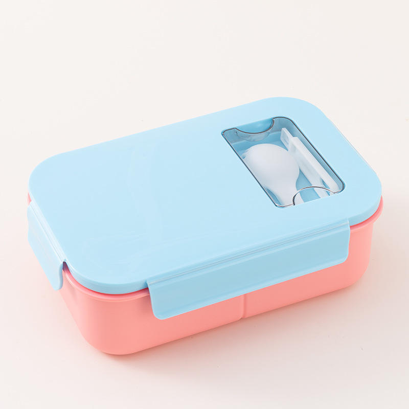 Boîte à lunch simple rose [modèle individuel]