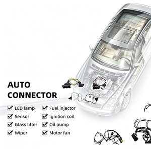 Connecteur Électrique Mâle-Femelle pour Faisceau de Câbles Automobiles 2, 3, 4, 6, 9 Broches, Connecteur à Bornes 2,8 mm 6030-2981 6040-2111 7061a-2.8-21 - Product Image 2