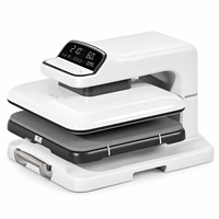 Presse à Chaud Électrique Automatique 38x38cm pour Sublimation de T-shirts et Vêtements - Nouvelle 220V/110V Garantie 1 An