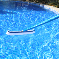 Schwimmbad reinigung Schwimmbad zubehör Hochleistungs-Kunststoff-Pool wand bürste