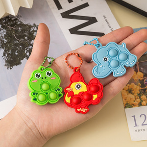 Nuevo Llavero Antiestrés de Silicona con Diseño de Animalitos para Jóvenes Unisex - Product Image 3
