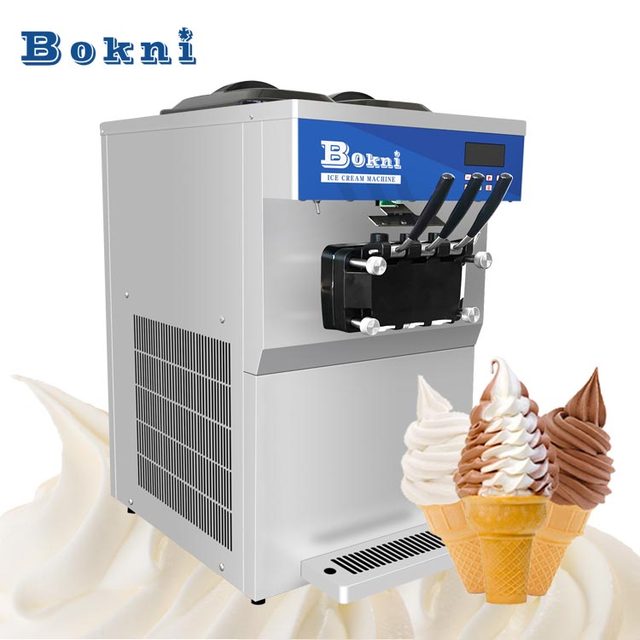 Seven Flavors Soft Seven Flavors Soft Ice Cream Machine, High Quality Soft Ice Cream Maker