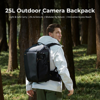 Sac à dos pour appareil photo d'extérieur SmallRig 6521 Outra 25, 25L, avec pochettes modulaires et harnais confortable
