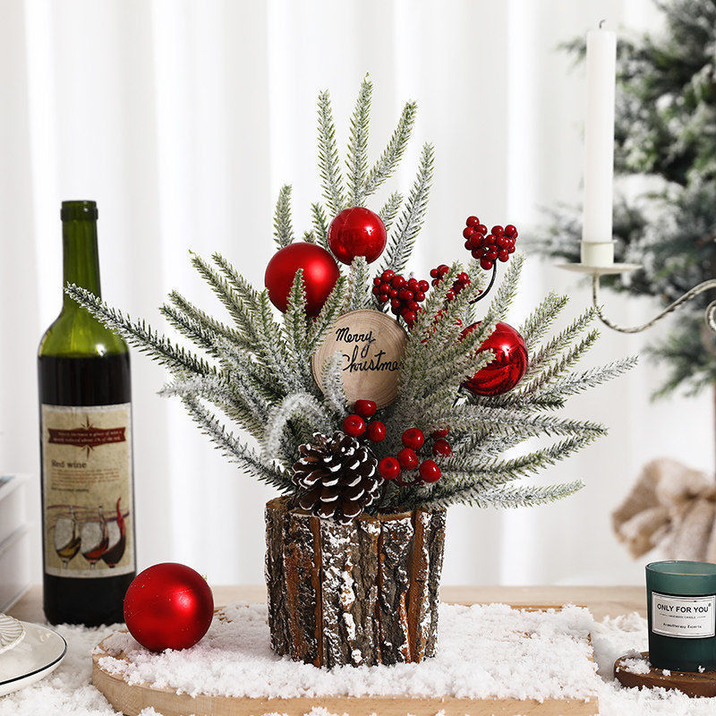 Christmas tree letter design, 27cm [Christmas ornament].