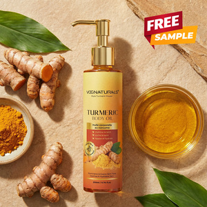 Huile corporelle raffermissante au curcuma bio, huile nourrissante végane anti-âge après-soleil <span class=keywords><strong>pour</strong></span> peaux <span class=keywords><strong>sèches</strong></span> et abîmées - Product Image 1