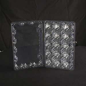 กล่องพลาสติกใส่ไข่ 15 หลุม ถาดบรรจุภัณฑ์ไข่ไก่ - Product Image 4