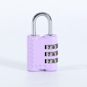 Combination Pad Lock 3 Digit Zinc Alloy Waterproof For Backpack Suitcase <b>Locker</b> Door <b>Cabinet</b> Toolbox - Product Image 5