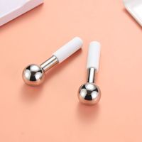 Alat Pijat Es Bola Kecantikan Baru untuk Otot, Mata & Wajah, Palu Es Kecil, Instrumen Kecantikan untuk Penggunaan di Rumah & Salon Kecantikan