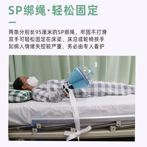 Montai medical <b>lantern</b> anti-extraction three-dimensional restraint gloves for elderly patients with dementia or paralysis who - Product Image 5