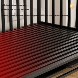 Cage pour chien de grande race, pliable, moderne, simple, renforcée, à tubes carrés, entièrement fermée, pour <span class=keywords><strong>Golden</strong></span> <span class=keywords><strong>Retriever</strong></span>/Samoyed - Product Image 4