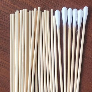 Hisopos de Algodón Jlbmboo con Palitos de Bambú, Diámetro 2.5 2.2, Uso Doméstico, Grado Médico - Product Image 1