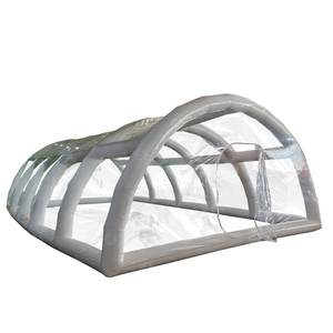 Cubierta de piscina inflable de protección transparente duradera Premium <span class=keywords><strong>para</strong></span> <span class=keywords><strong>piscinas</strong></span> sobre el suelo y en el suelo - Product Image 1