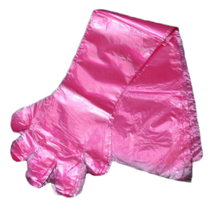 Guantes Veterinarios Largos de Plástico para Inspección de Vacas para Inseminación - Product Image 1