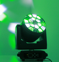 Projecteur LED à tête mobile GBR-BE1930 19x30W RGBW ZOOM LED Grand Œil pour éclairage de scène, fête, effet Lyre Bee Eye