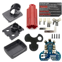 Étiquette de circuit imprimé (PCB) pour boîtier de batterie M12 en plastique, compatible avec les boîtiers de batterie au lithium MIL M12 10.8V 12V 48-11-2411 6Ah