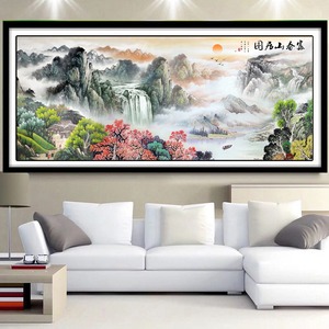 Logement dans les montagnes Fuchun ensemble <span class=keywords><strong>de</strong></span> <span class=keywords><strong>point</strong></span> <span class=keywords><strong>de</strong></span> <span class=keywords><strong>croix</strong></span> compté imprimé <span class=keywords><strong>DMC</strong></span> Kit <span class=keywords><strong>de</strong></span> <span class=keywords><strong>point</strong></span> <span class=keywords><strong>de</strong></span> <span class=keywords><strong>croix</strong></span> broderie couture image imprimée - Product Image 1
