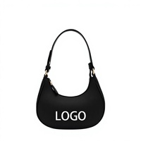 Sac Hobo Vintage Femme Personnalisé 2026 avec Logo, en Similicuir Lisse de Haute Qualité, Sacs de Créateur