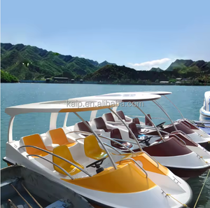 Bateau de plaisance de luxe pour la pêche, bateau à pédales électrique, bateau de plongée, <span class=keywords><strong>wakeboard</strong></span> à grande vitesse, bateau ponton en alliage d'aluminium, bateau <span class=keywords><strong>wakeboard</strong></span> - Product Image 6