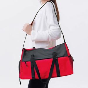 Hot Custom Fashion Wholesale <b>Travel</b> Large Volume Weekender <b>Bag</b> Women <b>Men</b> Leisure Sport Fitness Gym Expandable Duffle <b>Bag</b> - Product Image 4