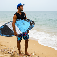 Planche de wakesurf à prix d'usine pour débutants, planche de wakesurf en matériau premium, 49 pouces, planche de surf en fibre de verre