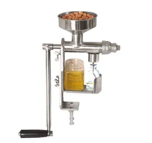 2022 3-5kg/hour capacity Home Mini Manual Oil Mill Machine Oil Press Machine