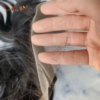 Cheveux bruts 13x4 13x6 HD lace frontal, CACIN cheveux brésiliens vierges péruviens non transformés HD swiss transparent lace frontal fermetures