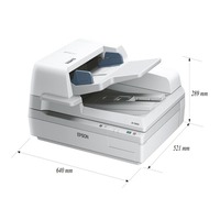 Escáner USB A3 E-pson DS-70000, Tableta de Gestión de Documentos de Alta Velocidad, Escaneo por Lotes ADF, Escáner de Documentos, Imágenes y Fotos, en Stock