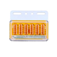 Feu de position latéral LED 6D avec éclairage sous-bonnet 12V 24V pour camion et remorque 2010-2025
