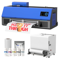 Mesin Printer DTF Otomatis A3 untuk Stok AS dengan Head XP600, Mesin Cetak Langsung ke Film, Pengiriman Cepat untuk Hoodie, Tekstil, dan Kain