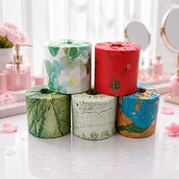 Papier toilette écologique en bagasse ou en bambou, rouleau de papier toilette bon marché pour la salle de bain