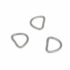 Hebillas de acero inoxidable con forma de D para joyería, bolsos, ropa, accesorios de bricolaje, varios tamaños - Product Image 2