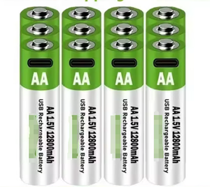2025 New 1.5V USB AA Rechargeable Li-ion Battery 12800mAh for <b>Remote</b> <b>Control</b> Mouse & Electric <b>Toy</b> - Product Image 3