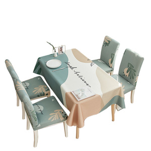 Tùy chỉnh kích thước chào đón tapa De Mesa instalada Cotton Linen Khăn trải bàn ghế bìa trong nhà ngoài trời Đảng thanh phân được trang bị bảng Bìa - Product Image 1