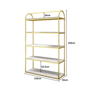 ที่วางรองเท้าแบบถอดแยกได้หลายชั้นสำหรับร้านค้าปลีก - Product Image 5