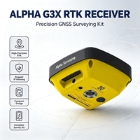 Receptor GNSS RTK Alpha G3X de Alta Precisión con IMU, Equipo de Topografía para Construcción, Mapeo Topográfico y Medición