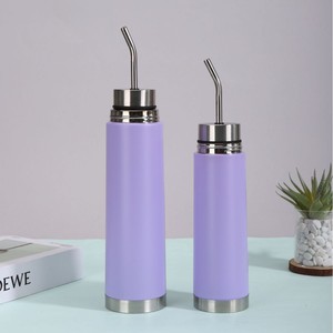 Thermos à double paroi en acier inoxydable minimaliste tendance <span class=keywords><strong>Emerit</strong></span> 2025 pour yerba mate avec bec verseur, filtre Fluvion et bombilla 12-24 - Product Image 1